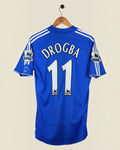 CHELSEA 2006/08 DROGBA HOME SHIRT (M) ADIDAS