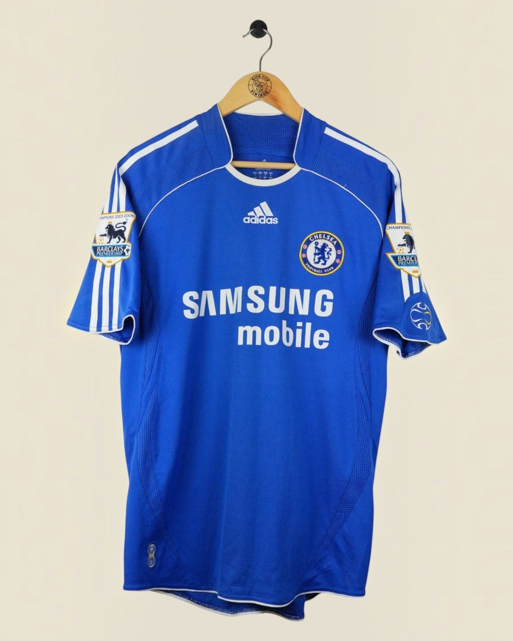 CHELSEA 2006/08 DROGBA HOME SHIRT (L) ADIDAS