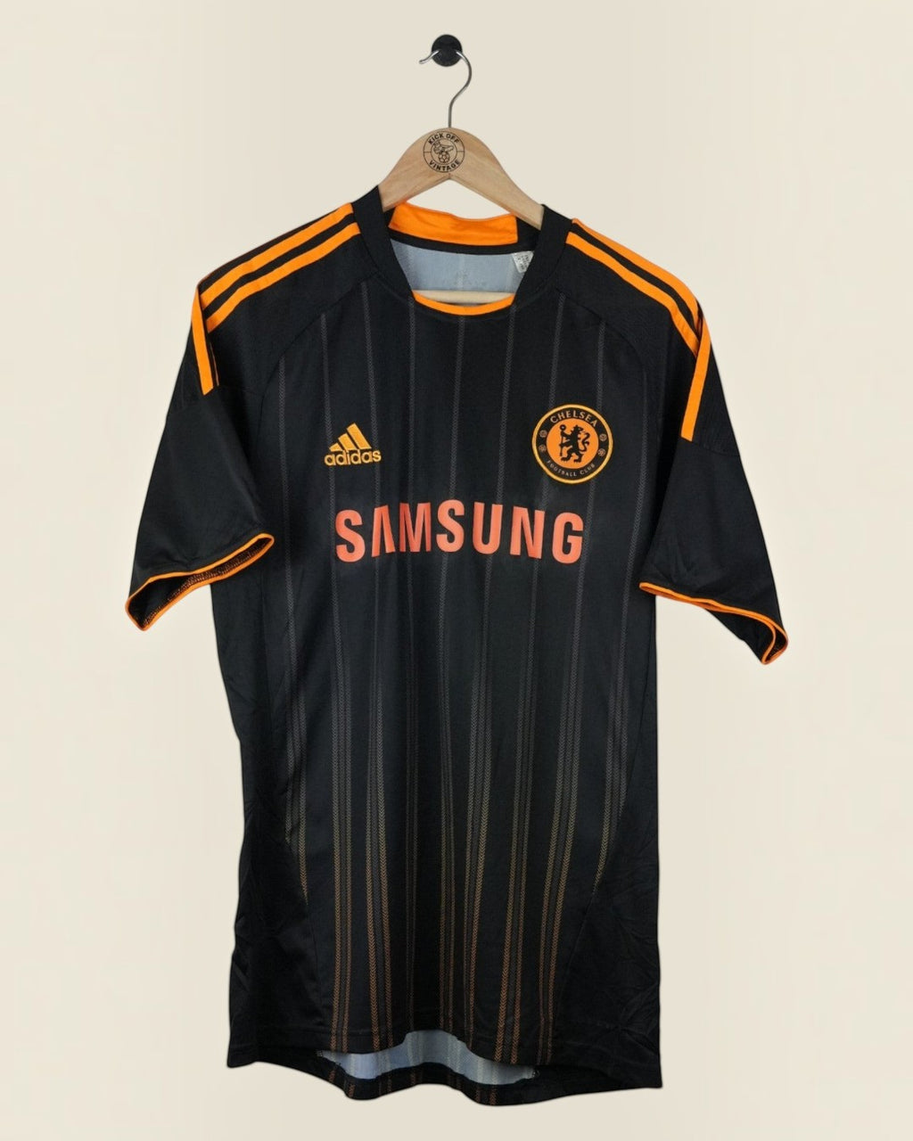 CHELSEA 2010/11 DROGBA AWAY SHIRT (L) ADIDAS