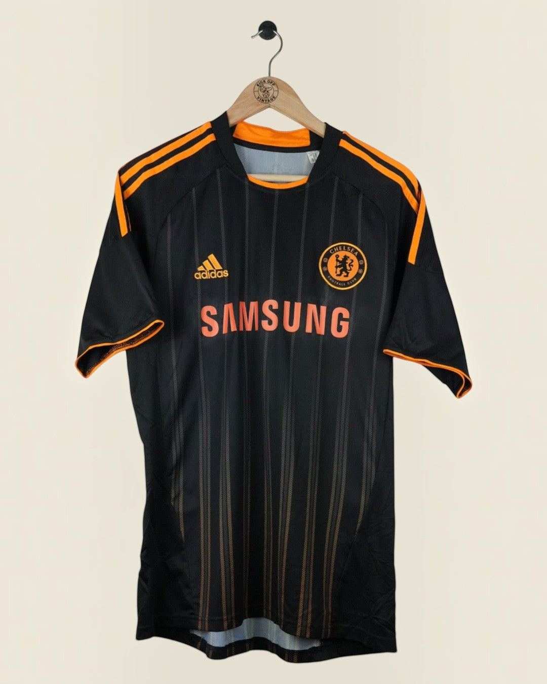 CHELSEA 2010/11 DROGBA AWAY SHIRT (L) ADIDAS