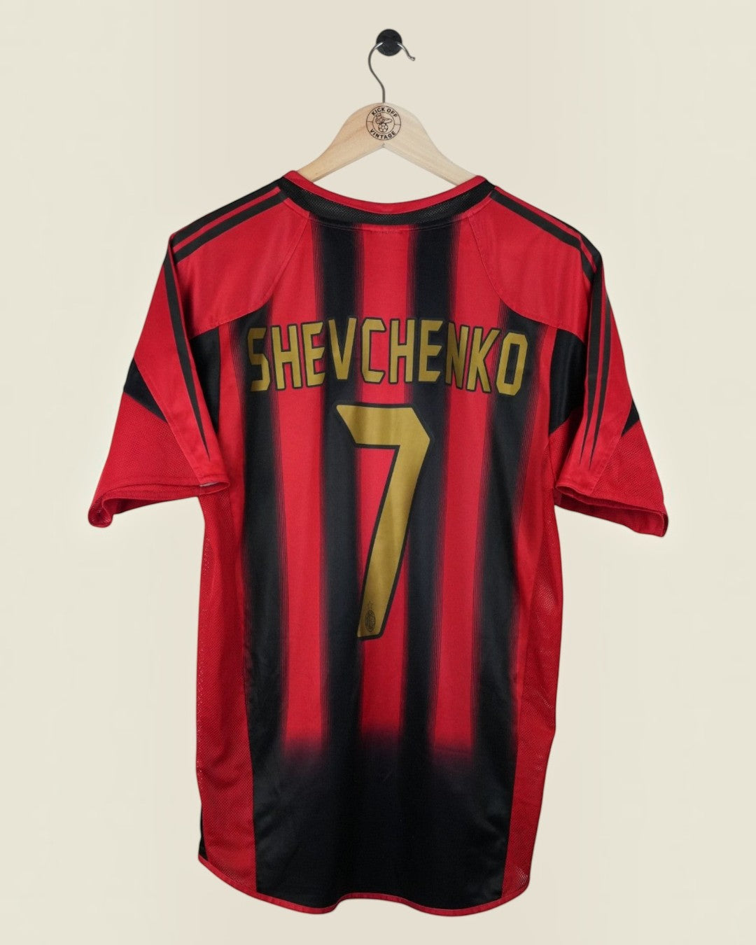 AC MILAN 2004/05 SHEVCHENKO HOME SHIRT (M) ADIDAS