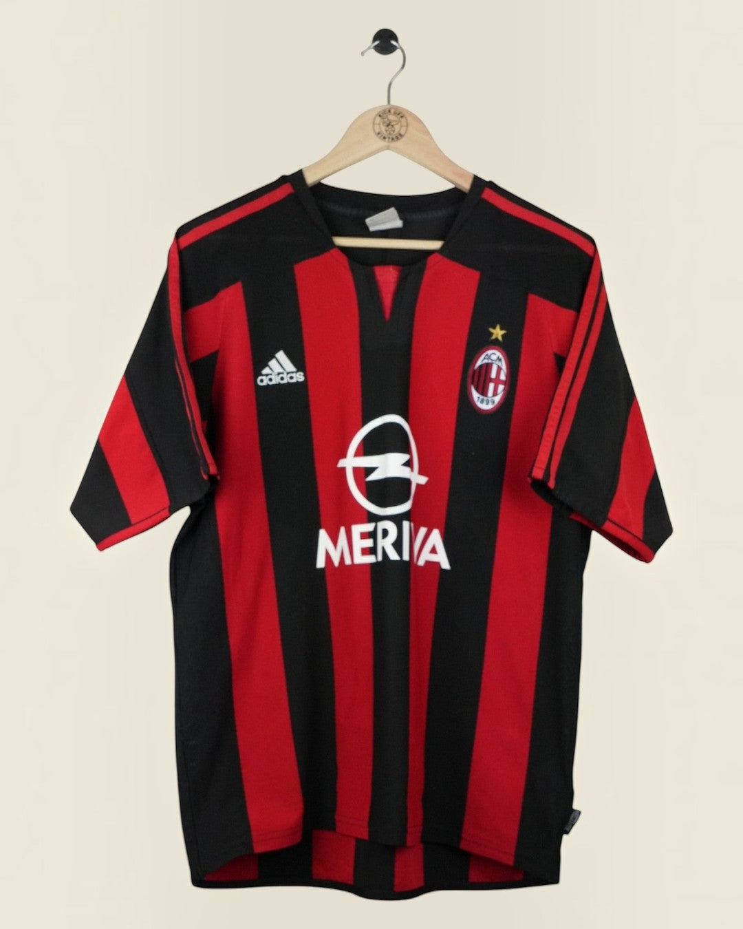 AC MILAN 2003/04 KAKA HOME SHIRT (M) ADIDAS
