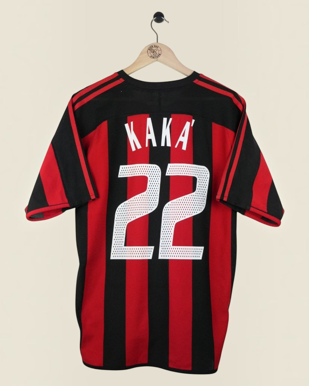 AC MILAN 2003/04 KAKA HOME SHIRT (M) ADIDAS