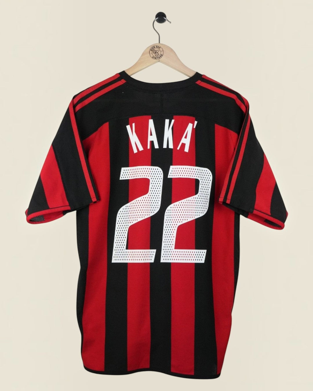 AC MILAN 2003/04 KAKA HOME SHIRT (M) ADIDAS