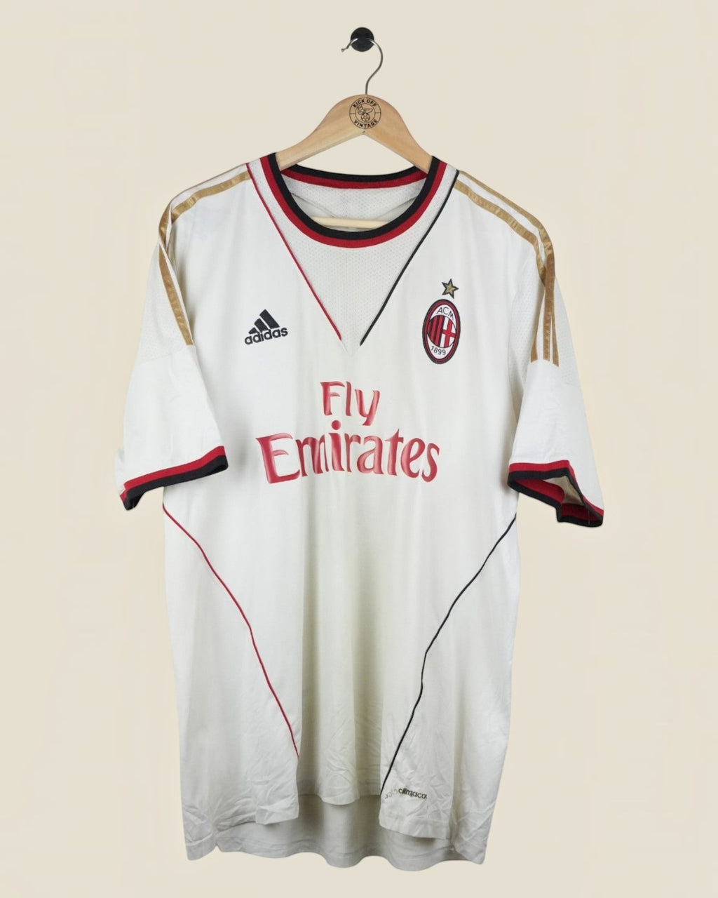 AC MILAN 2013/14 KAKA AWAY SHIRT (XL) ADIDAS