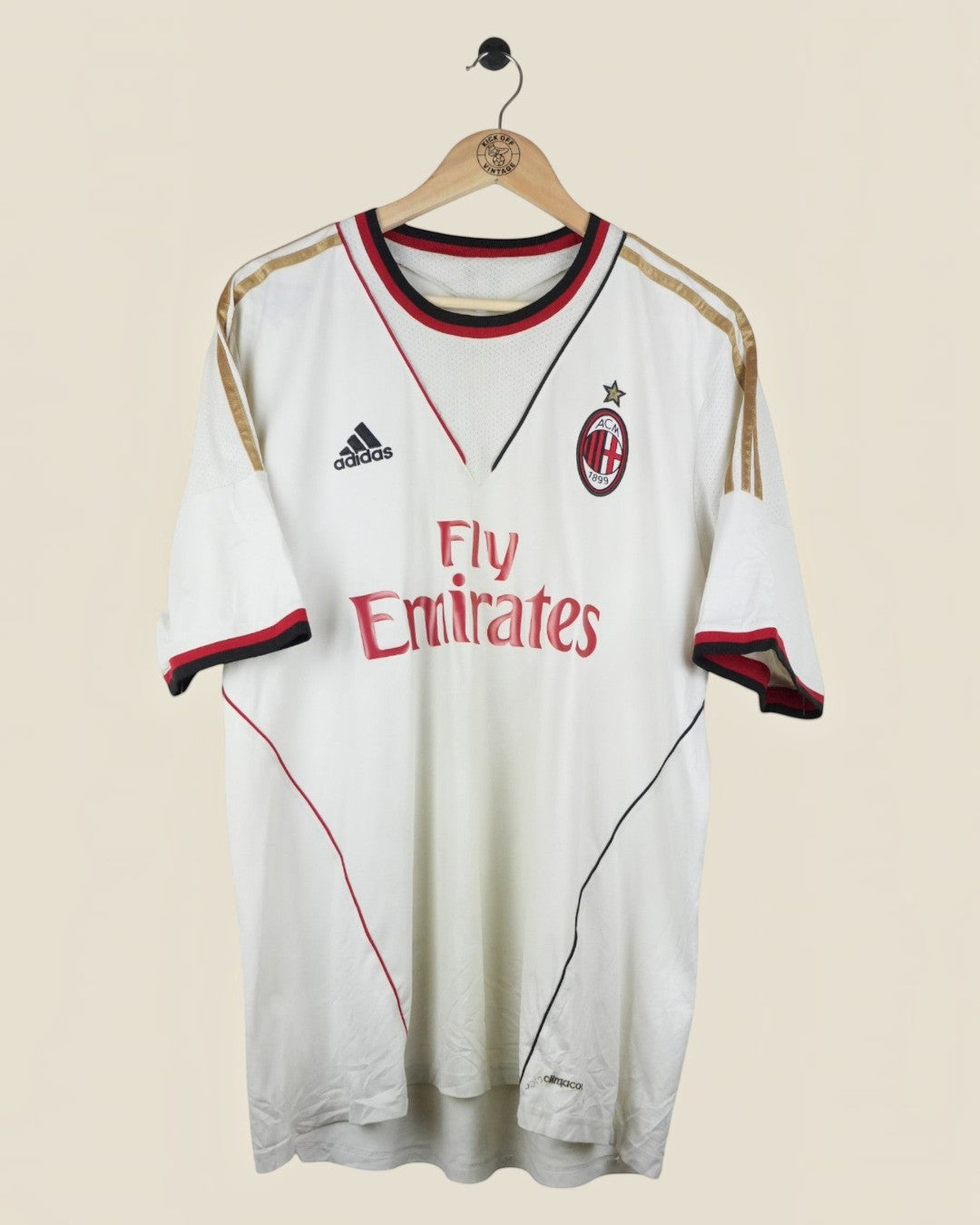 AC MILAN 2013/14 KAKA AWAY SHIRT (XL) ADIDAS