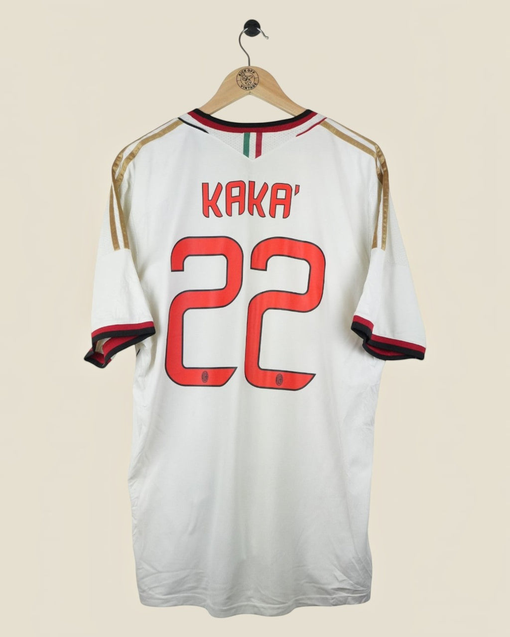 AC MILAN 2013/14 KAKA AWAY SHIRT (XL) ADIDAS
