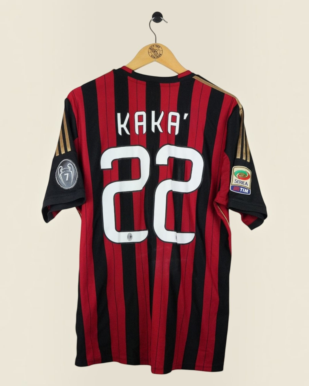 AC MILAN 2013/14 KAKA HOME SHIRT (L) ADIDAS