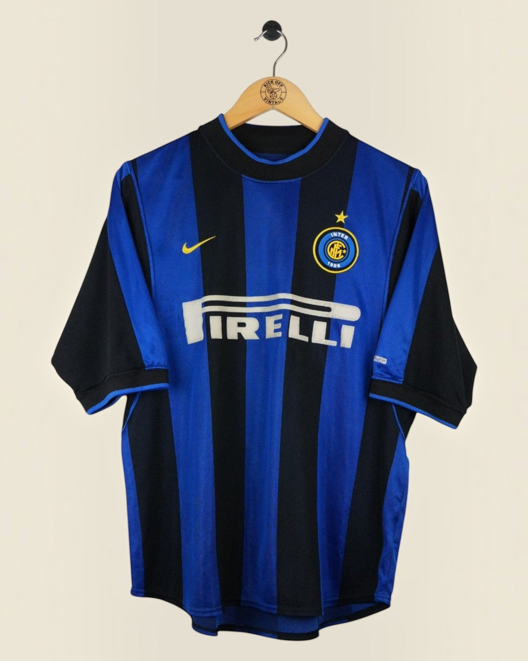 INTER MILAN 2000/01 RONALDO HOME SHIRT (M) NIKE