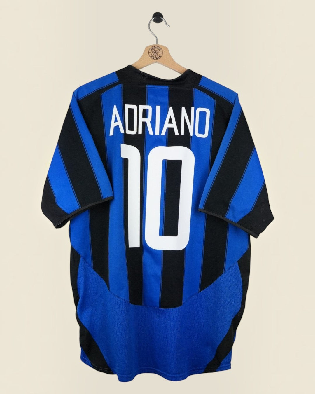 INTER MILAN 2003/04 ADRIANO HOME SHIRT (L/XL) NIKE