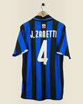 INTER MILAN 2007/08 ZANETTI HOME SHIRT (L) NIKE