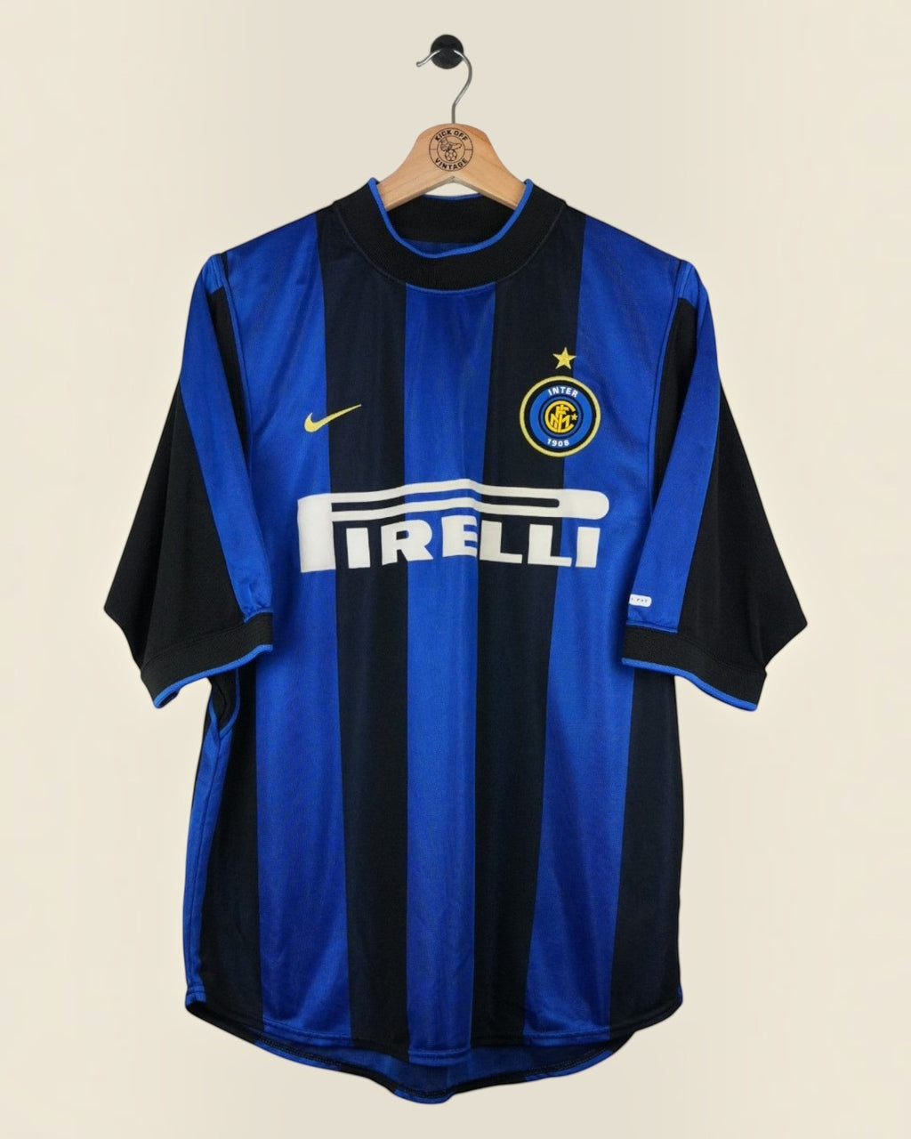 INTER MILAN 2000/01 RONALDO HOME SHIRT (M) NIKE