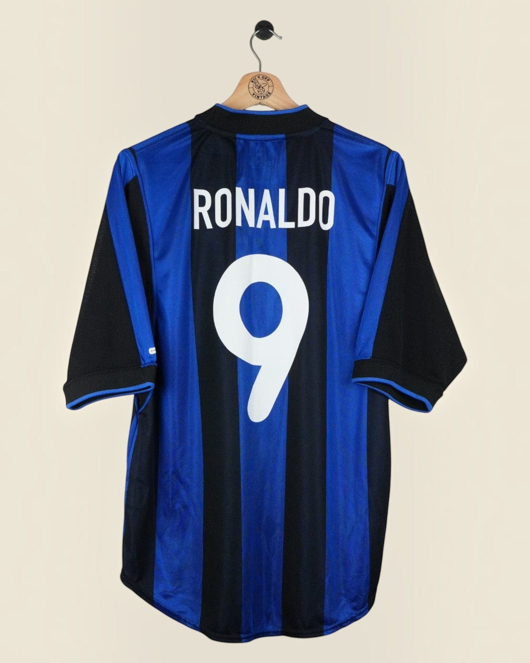 INTER MILAN 2000/01 RONALDO HOME SHIRT (M) NIKE
