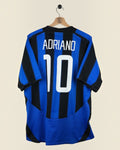 INTER MILAN 2003/04 ADRIANO HOME SHIRT (L) NIKE