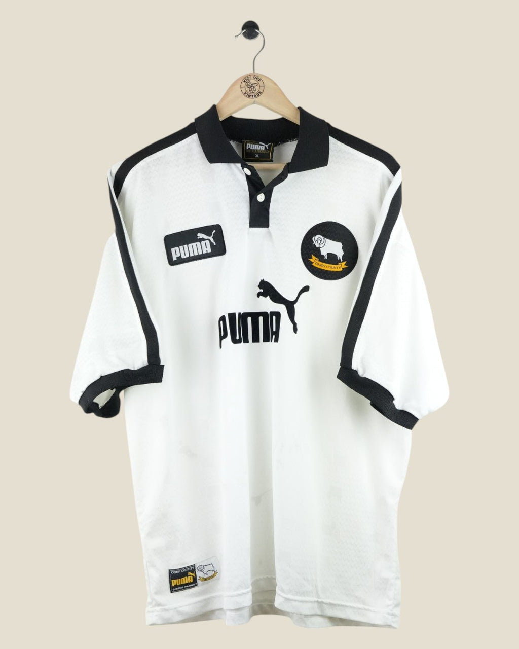 DERBY COUNTY 1997/98 HOME SHIRT (XL) PUMA