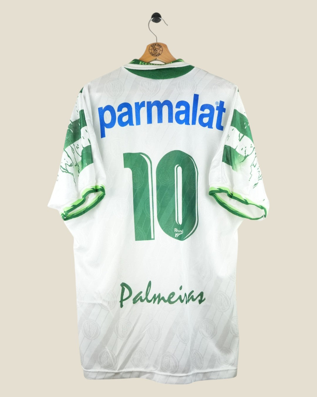 PALMEIRAS 1996 #10 AWAY SHIRT (XL) RHUMELL
