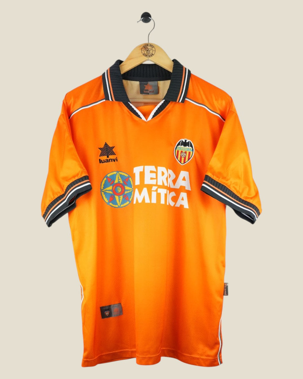 VALENCIA 1999/00 AWAY SHIRT (XL) LUANVI