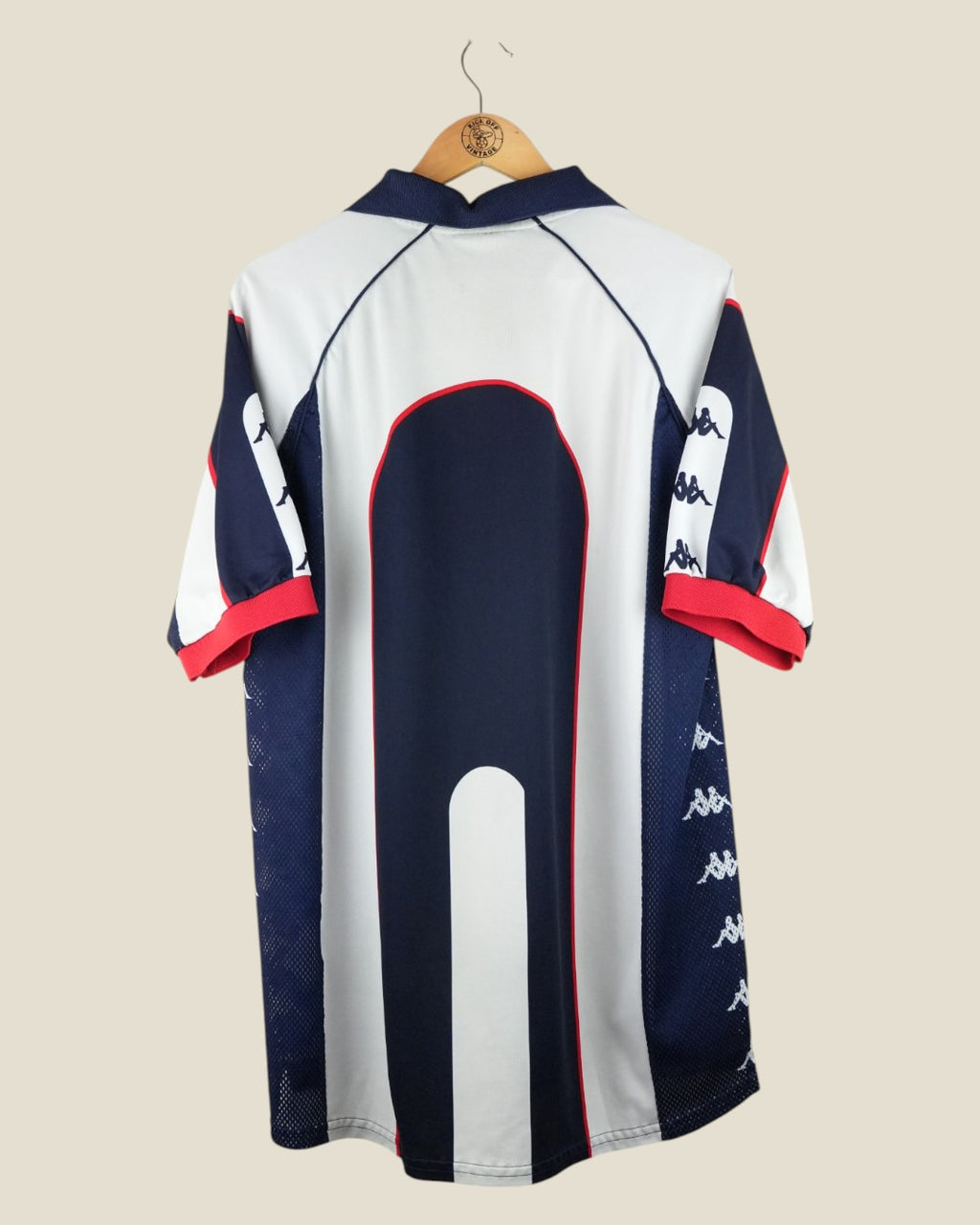 RED STAR BELGRADE 1998/01 AWAY SHIRT (XXL) KAPPA
