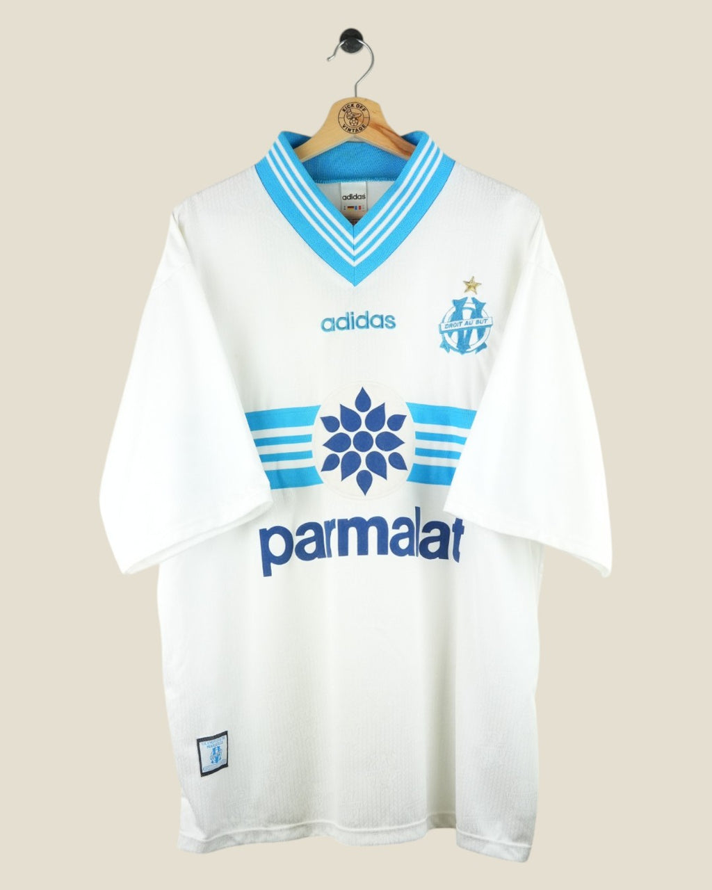 MARSEILLE 1996/97 HOME SHIRT (XL) ADIDAS