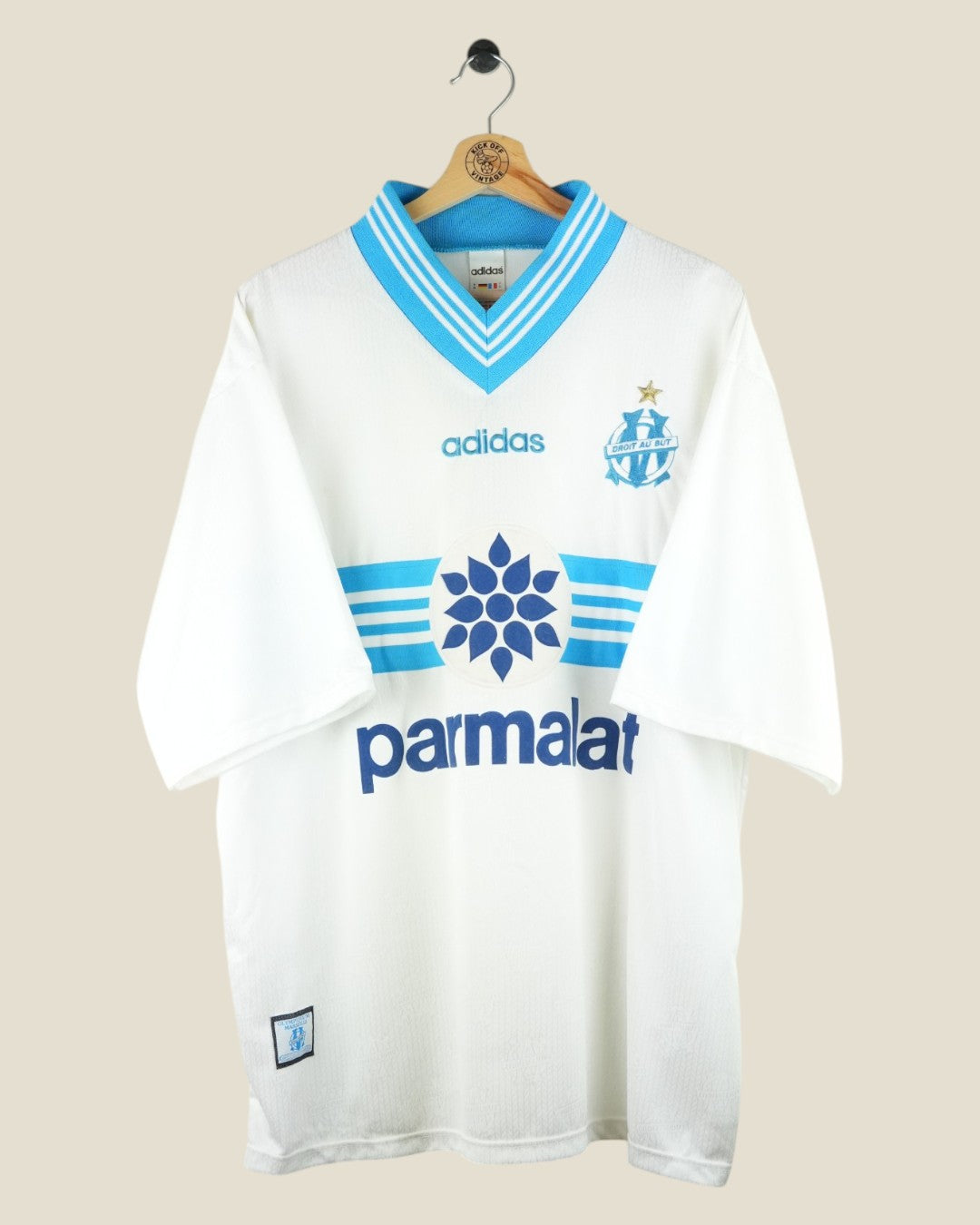 MARSEILLE 1996/97 HOME SHIRT (XL) ADIDAS