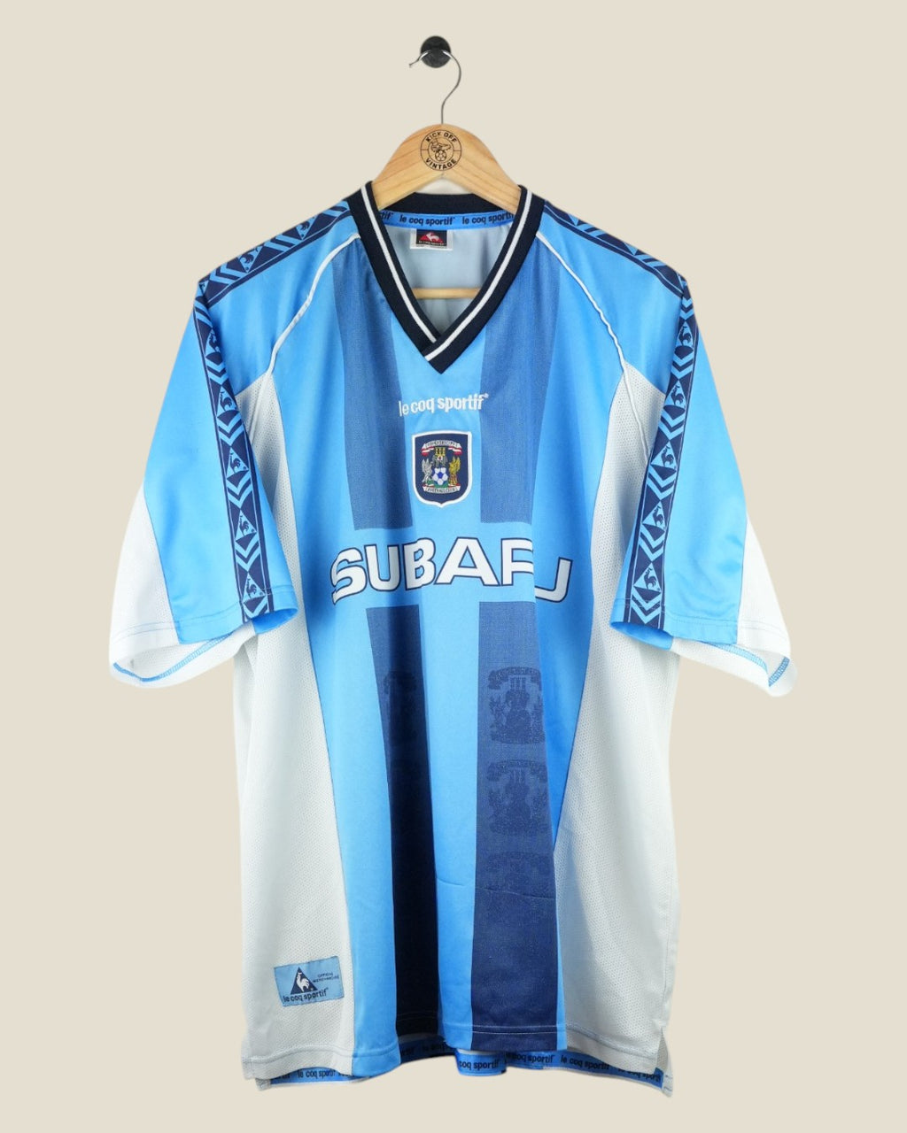 COVENTRY CITY 1998/99 KEANE HOME SHIRT (XXL) LE COQ SPORTIF