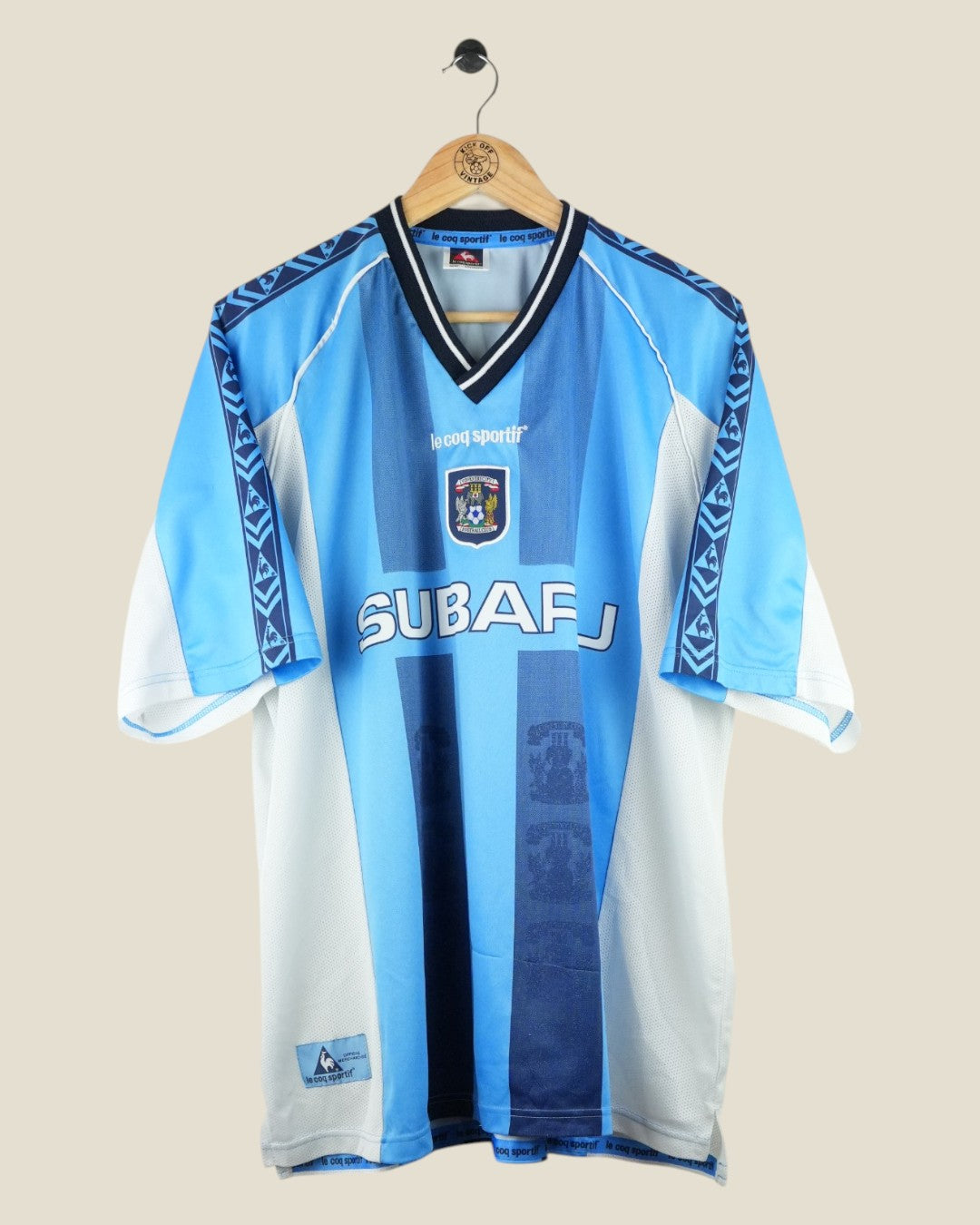 COVENTRY CITY 1998/99 KEANE HOME SHIRT (XXL) LE COQ SPORTIF