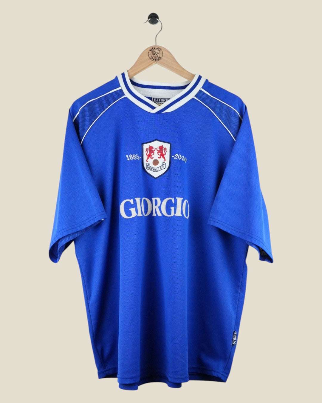 MILLWALL 2000/01 ANNIVERSARY SHIRT (XL) STRIKEFORCE
