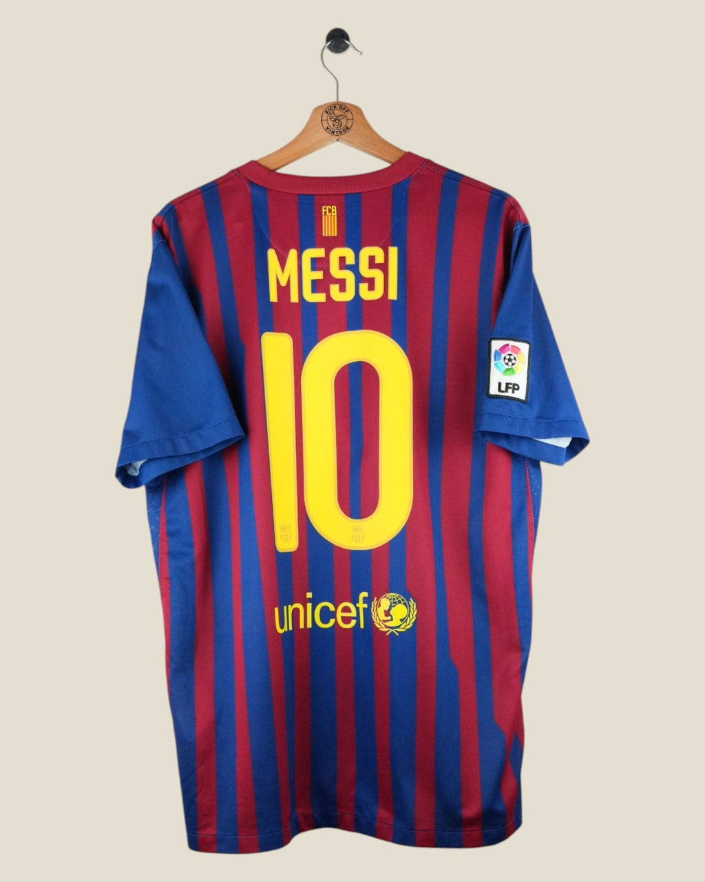 BARCELONA 2011/12 MESSI HOME SHIRT (L) NIKE