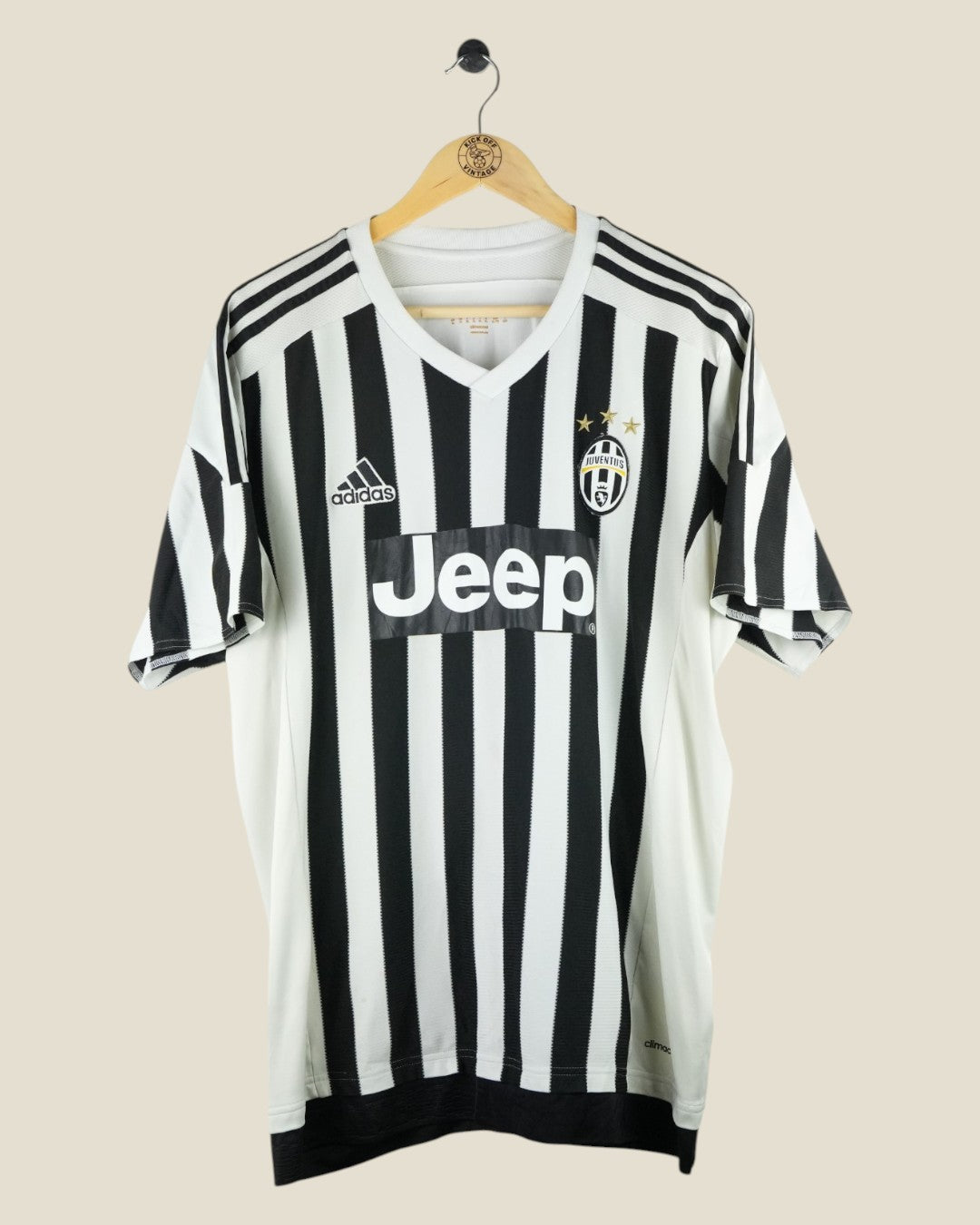 JUVENTUS 2015/16 POGBA HOME SHIRT (XL) ADIDAS
