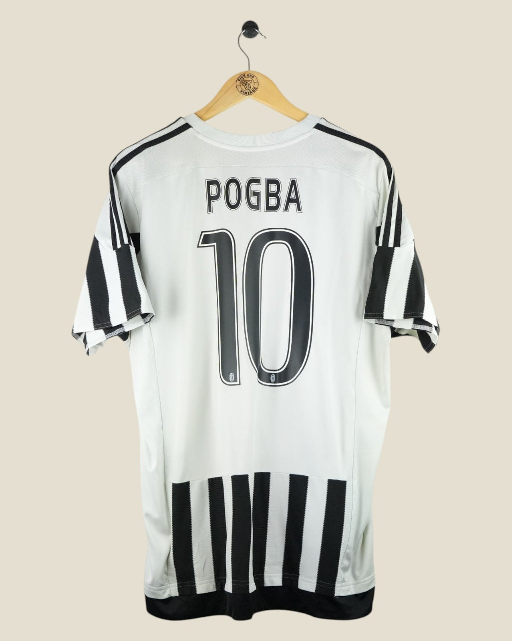 JUVENTUS 2015/16 POGBA HOME SHIRT (XL) ADIDAS