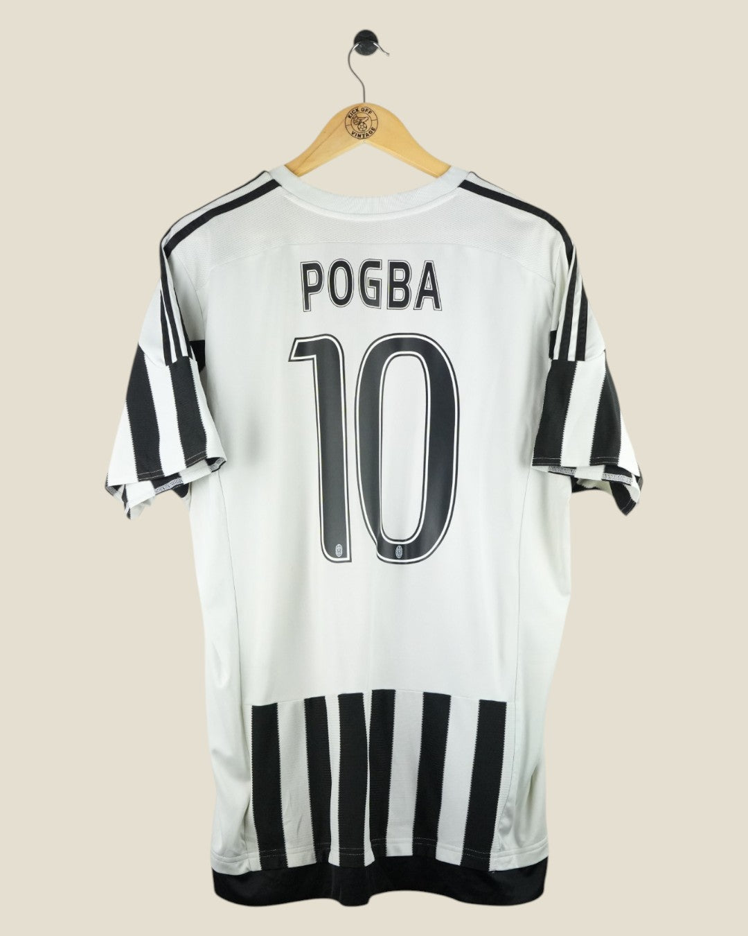 JUVENTUS 2015/16 POGBA HOME SHIRT (XL) ADIDAS
