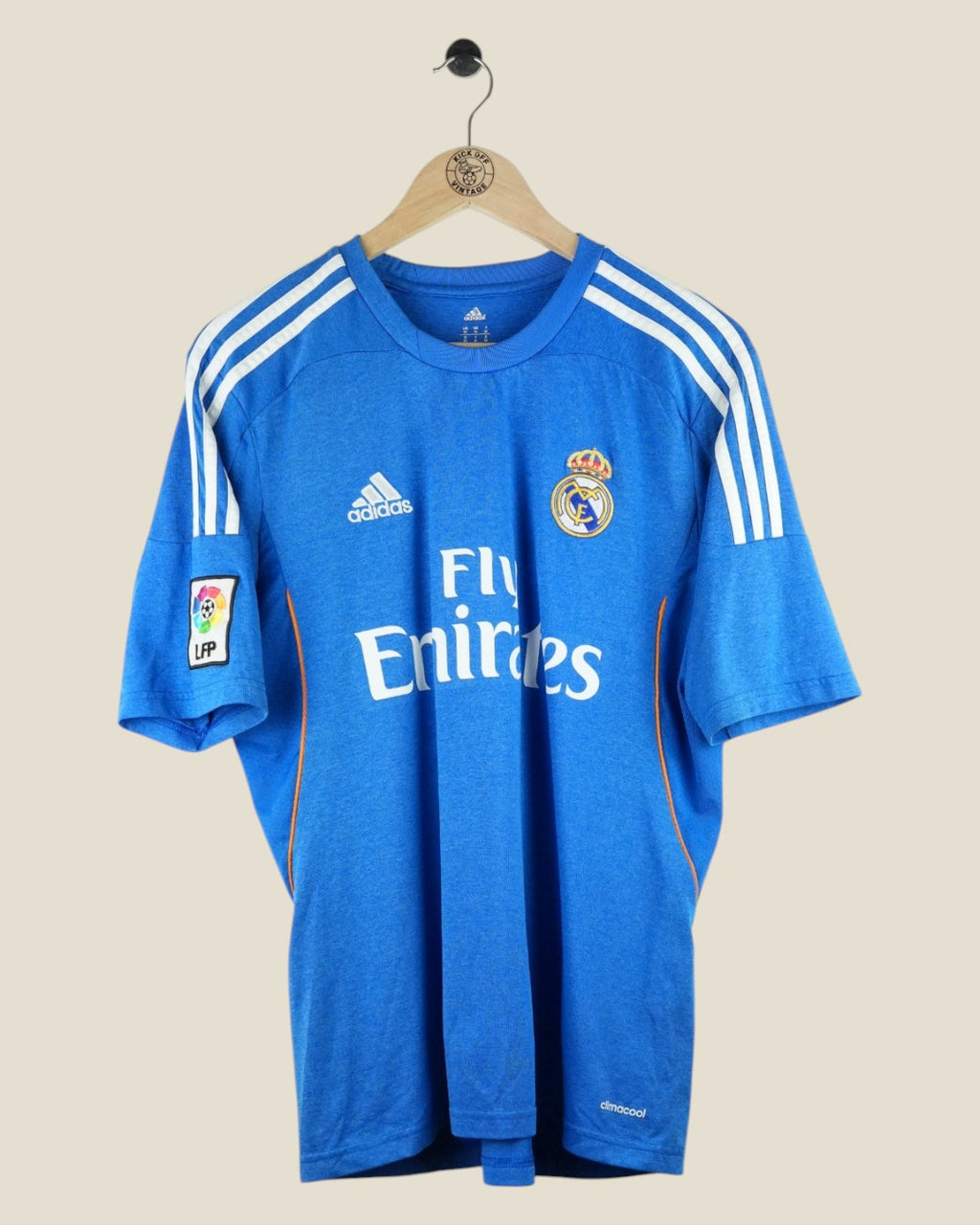 REAL MADRID 2013/14 RONALDO AWAY SHIRT (M) ADIDAS