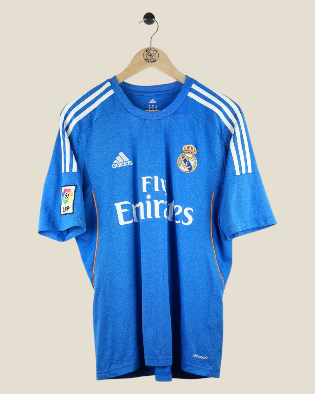 REAL MADRID 2013/14 RONALDO AWAY SHIRT (M) ADIDAS