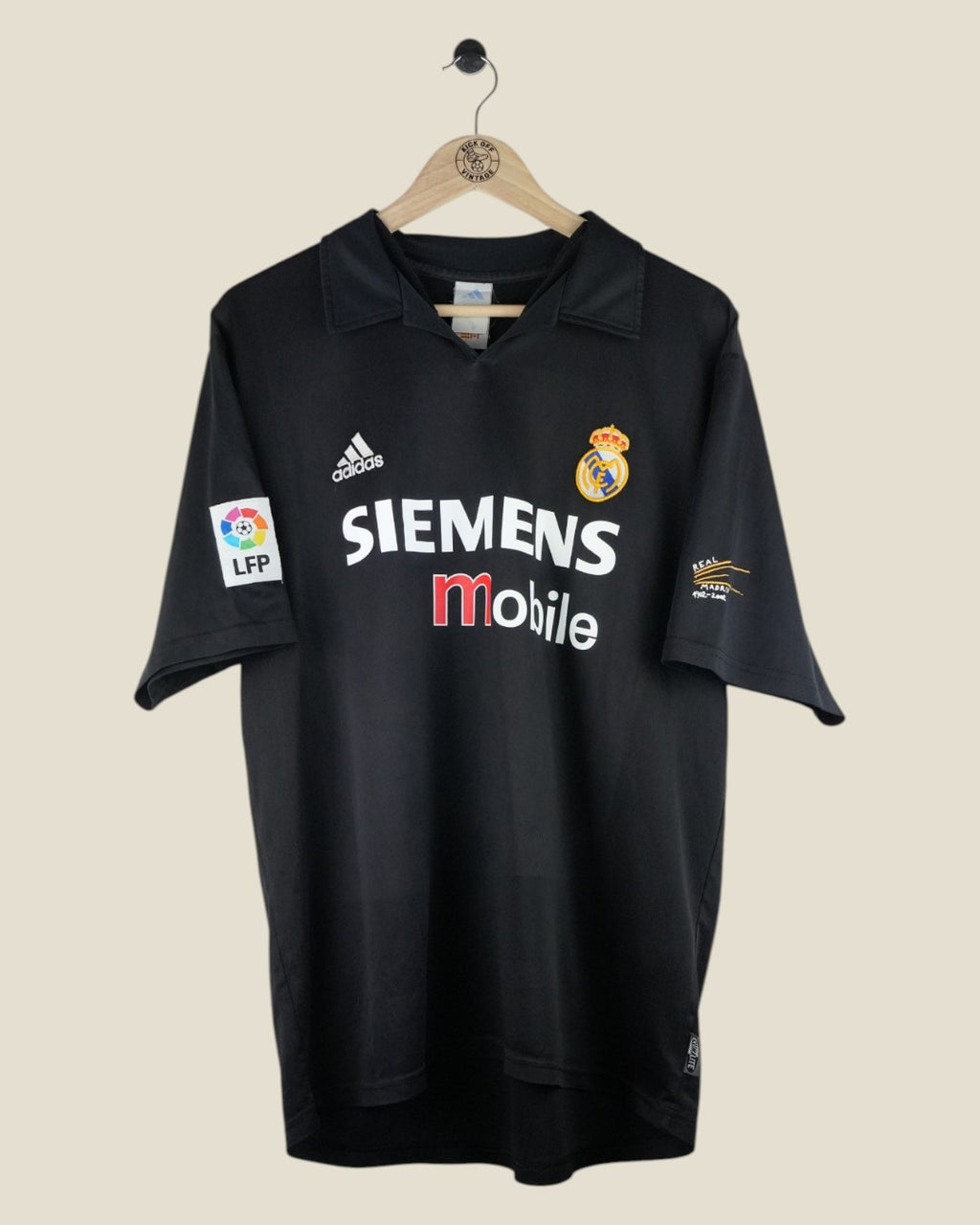 REAL MADRID 2002/03 ZIDANE AWAY SHIRT (L) ADIDAS