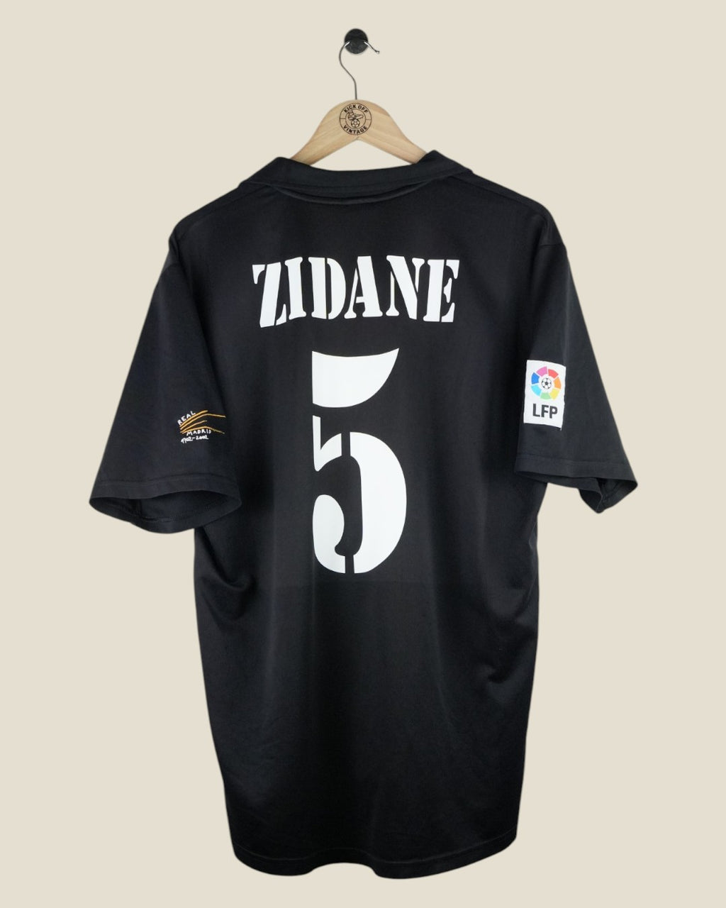 REAL MADRID 2002/03 ZIDANE AWAY SHIRT (L) ADIDAS