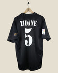 REAL MADRID 2002/03 ZIDANE AWAY SHIRT (L) ADIDAS