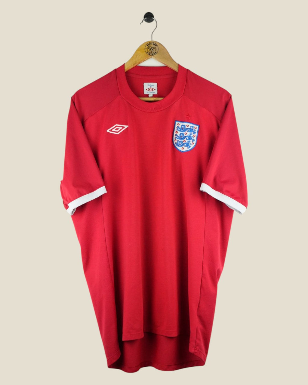 ENGLAND 2010 ROONEY AWAY SHIRT (L) UMBRO