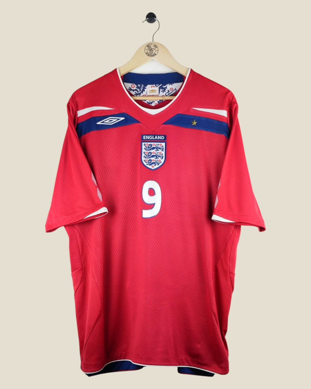 ENGLAND 2008 ROONEY AWAY SHIRT (XXL) UMBRO