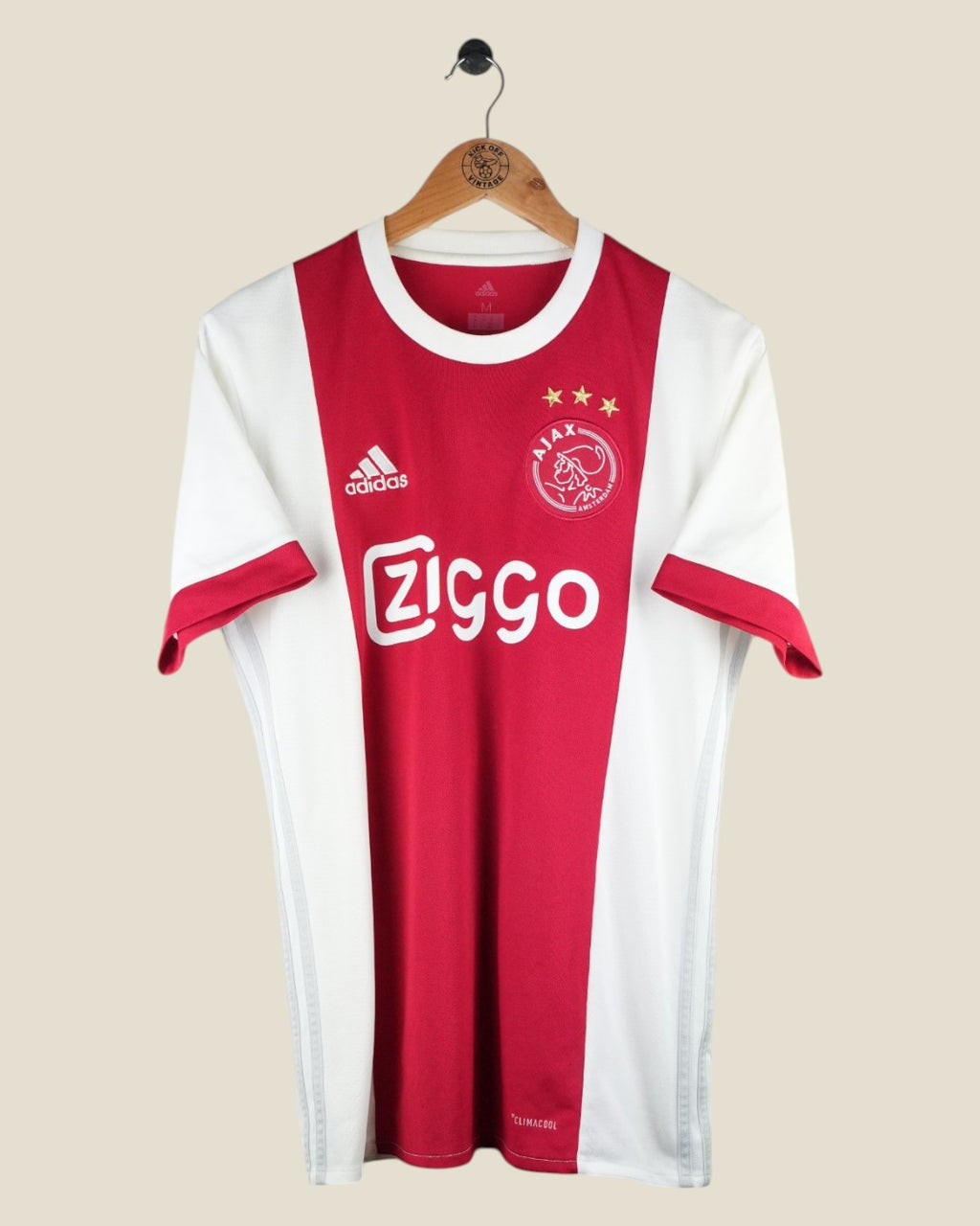 AJAX 2017/18 KLUIVERT HOME SHIRT (M) ADIDAS