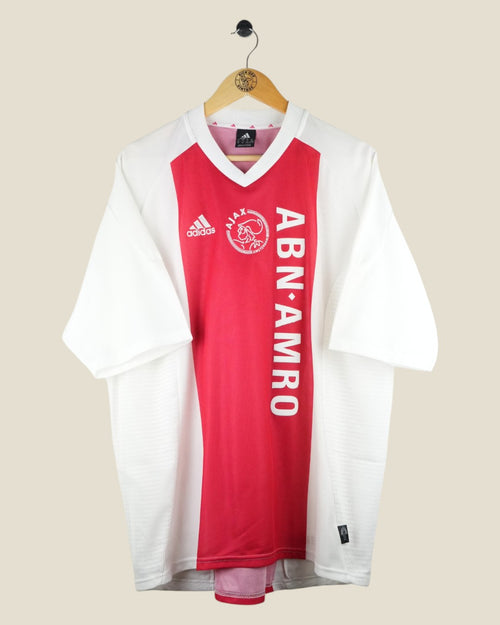 AJAX 2002/04 IBRAHIMOVIC HOME SHIRT (XL) ADIDAS