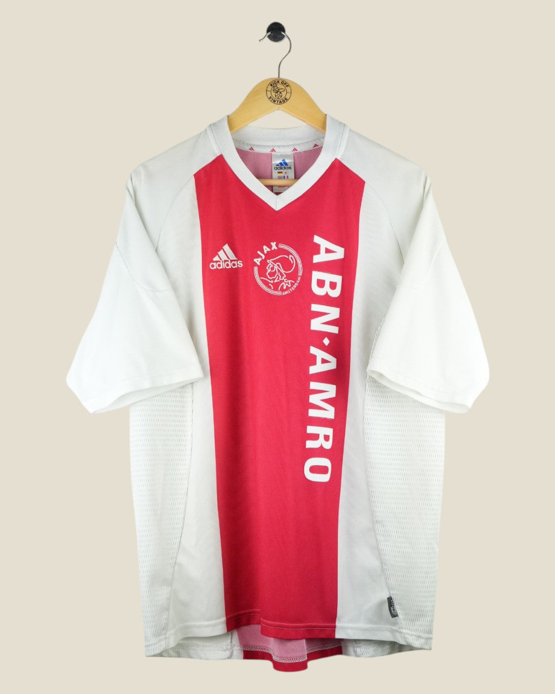 AJAX 2002/03 ZLATAN HOME SHIRT (L) ADIDAS