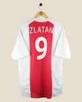 AJAX 2002/03 ZLATAN HOME SHIRT (L) ADIDAS