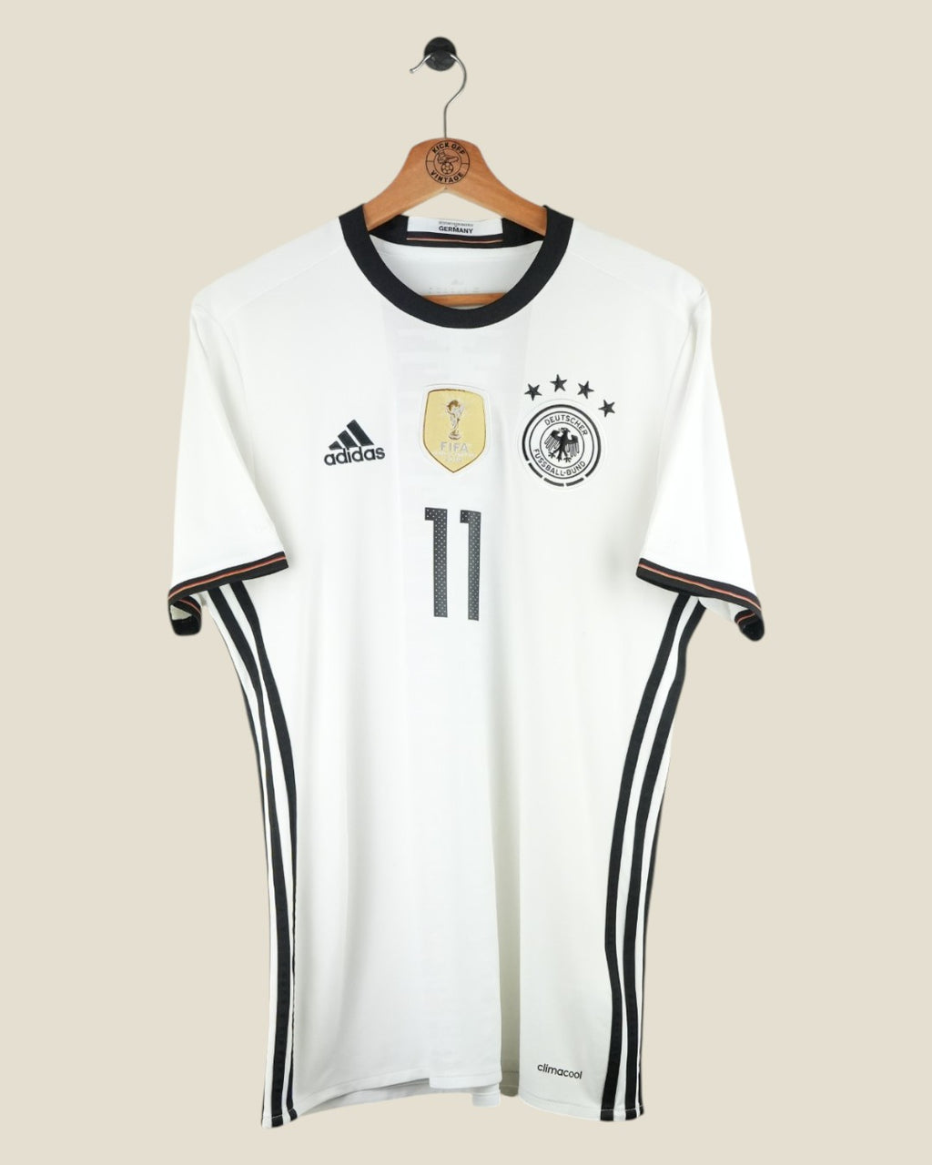 GERMANY 2016 DRAXLER HOME SHIRT (M) ADIDAS