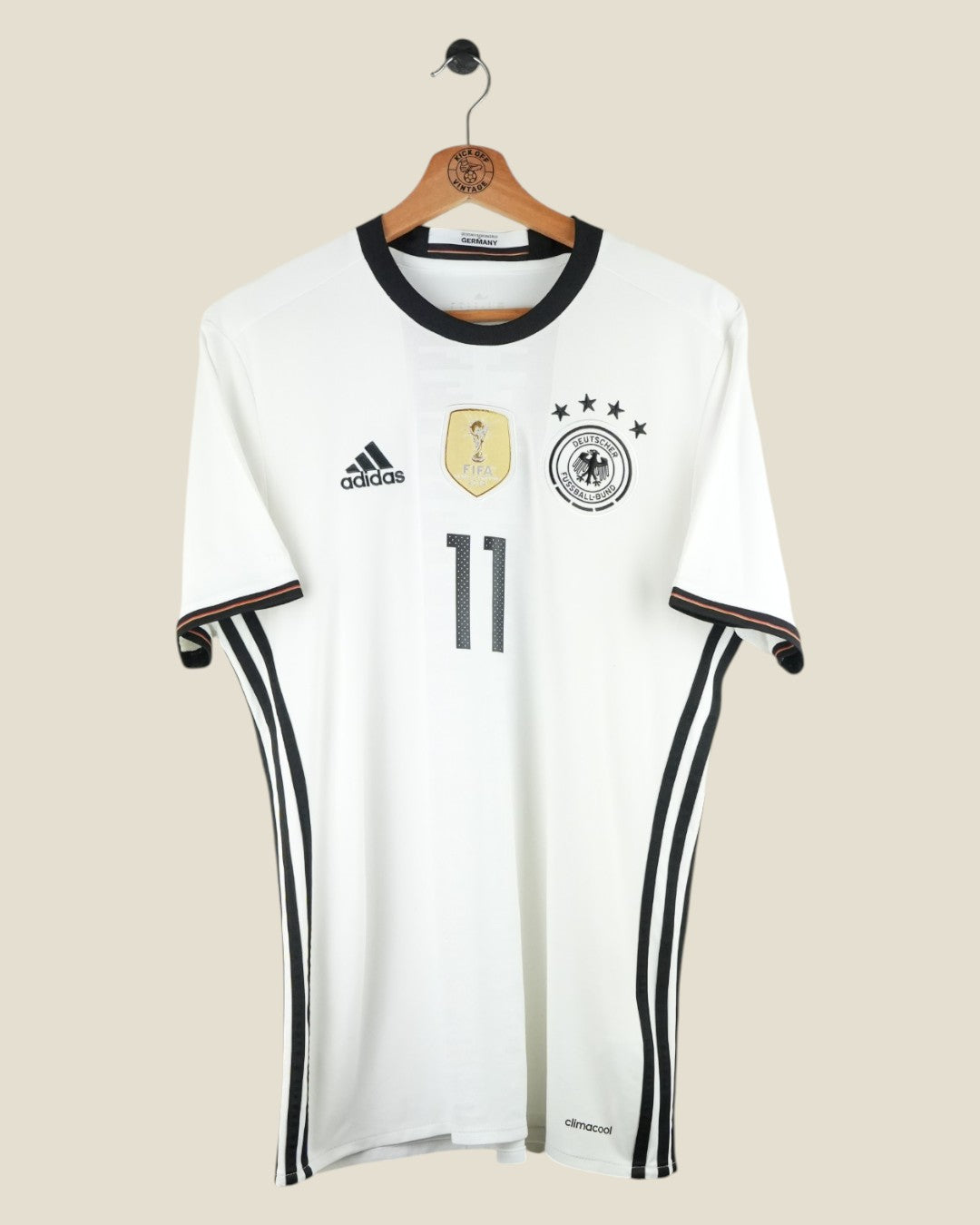 GERMANY 2016 DRAXLER HOME SHIRT (M) ADIDAS