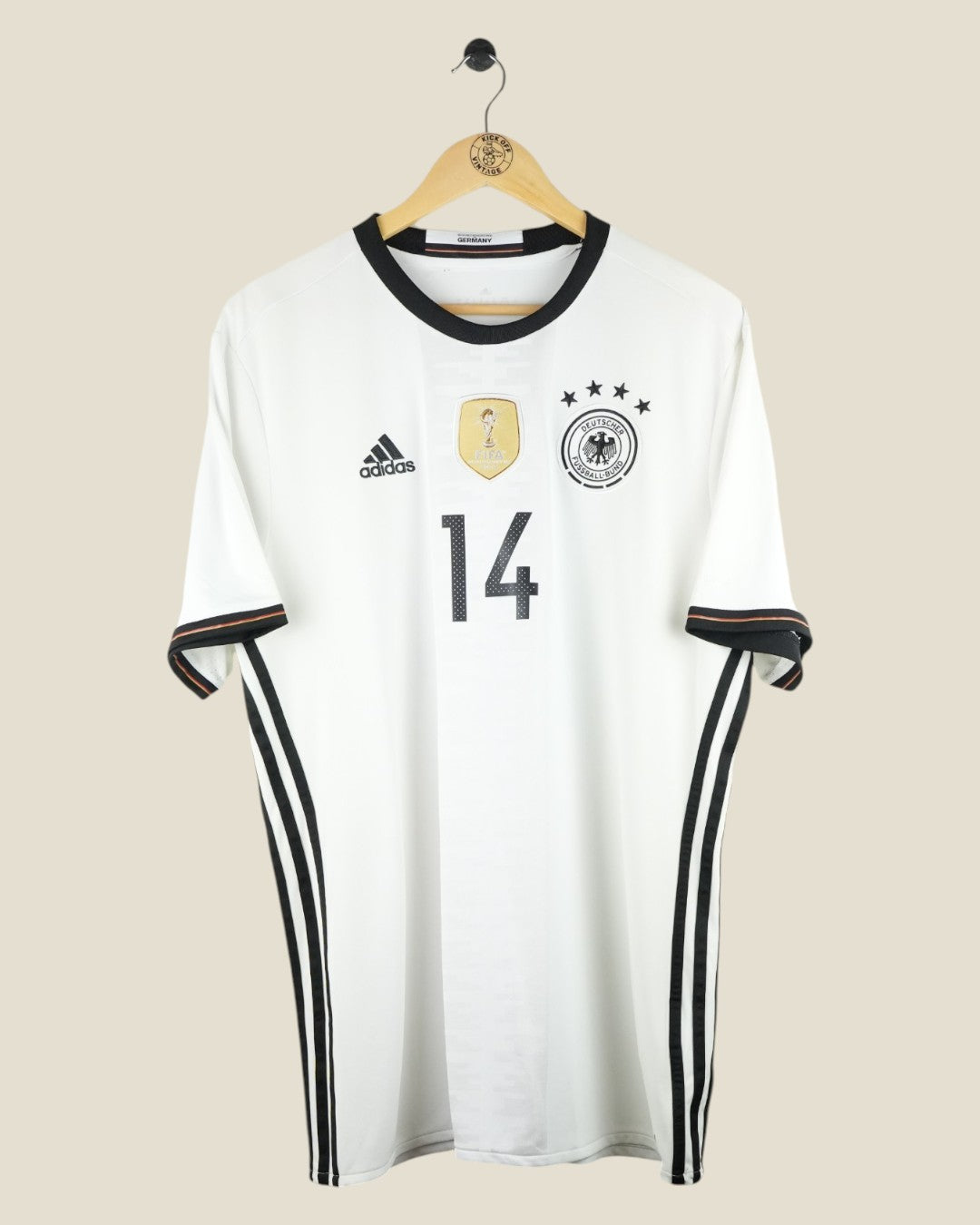 GERMANY 2016 EMRE CAN HOME SHIRT (XL) ADIDAS