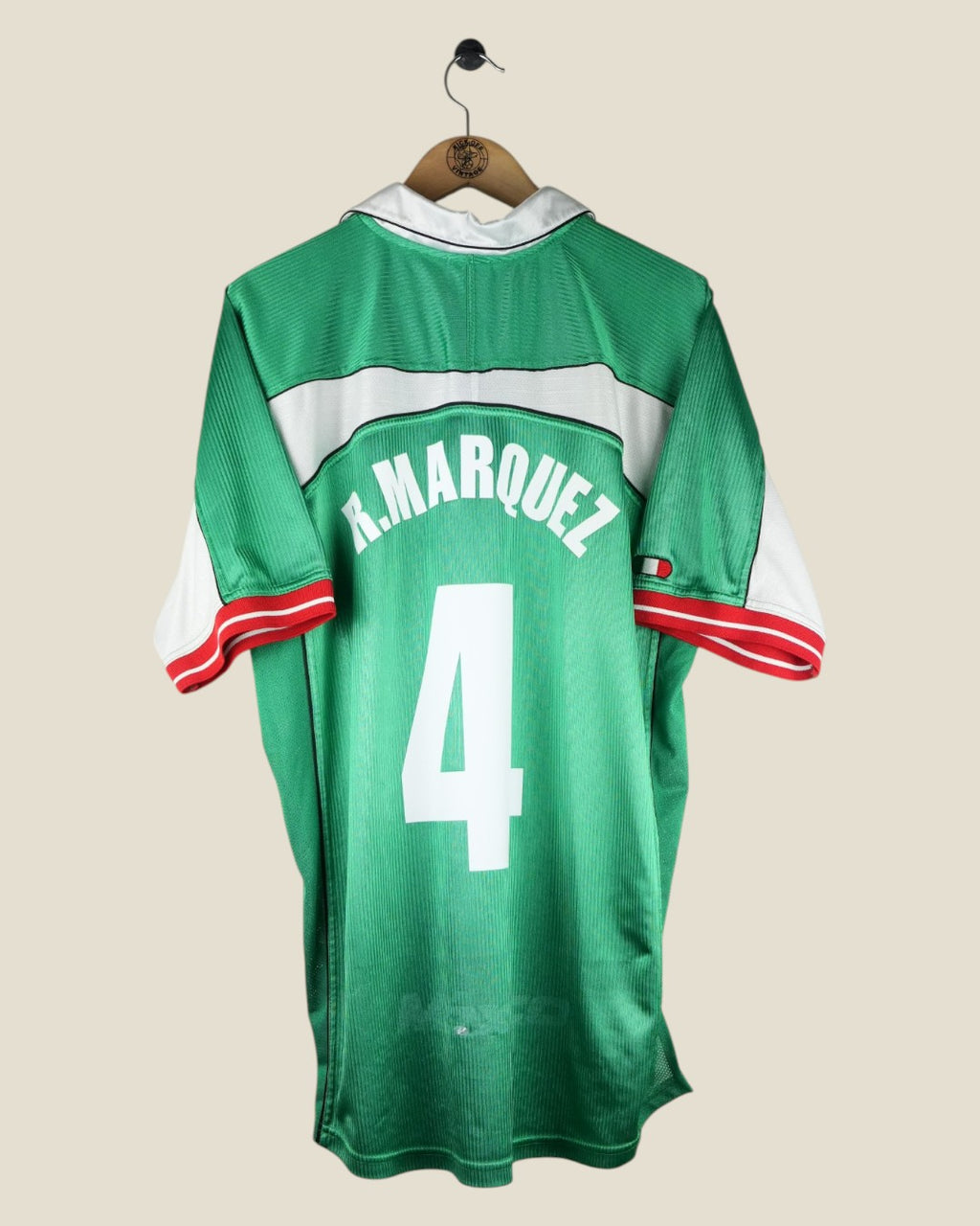 MEXICO 2000 MARQUEZ HOME SHIRT (L) ATLETICO