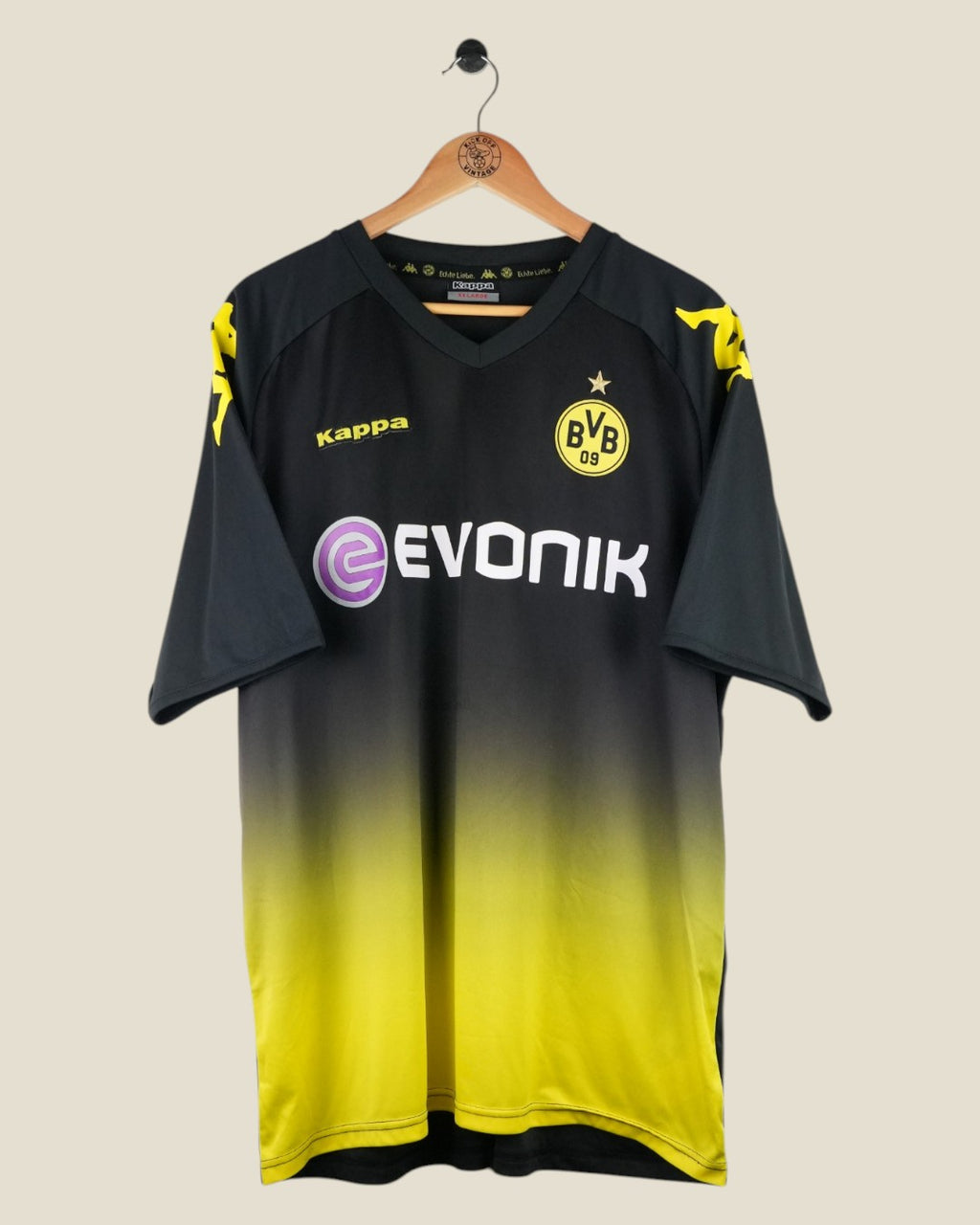 BORUSSIA DORTMUND 2011/12 LEWANDOSKI HOME SHIRT (M) KAPPA
