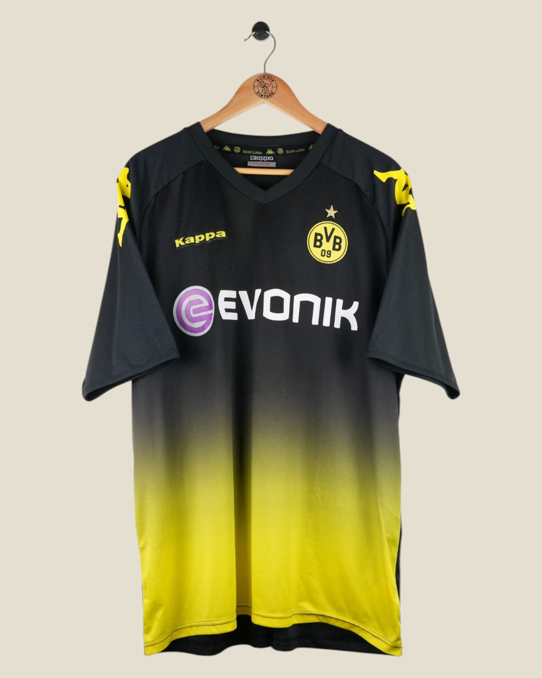 BORUSSIA DORTMUND 2011/12 LEWANDOSKI HOME SHIRT (M) KAPPA