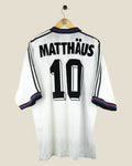 BAYERN MUNICH 1996/98 MATTHAUS AWAY SHIRT (XL) ADIDAS