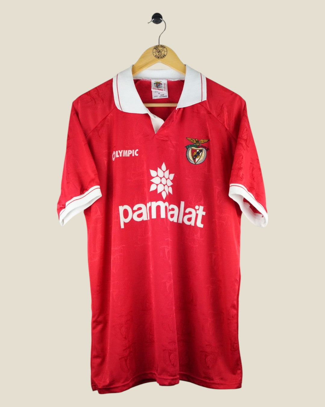 BENFICA 1995/96 HOME SHIRT (XL) OLYMPIC